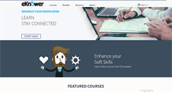 Desktop Screenshot of eknower.com